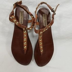 Steve Madden Virrtue Leather Sandals